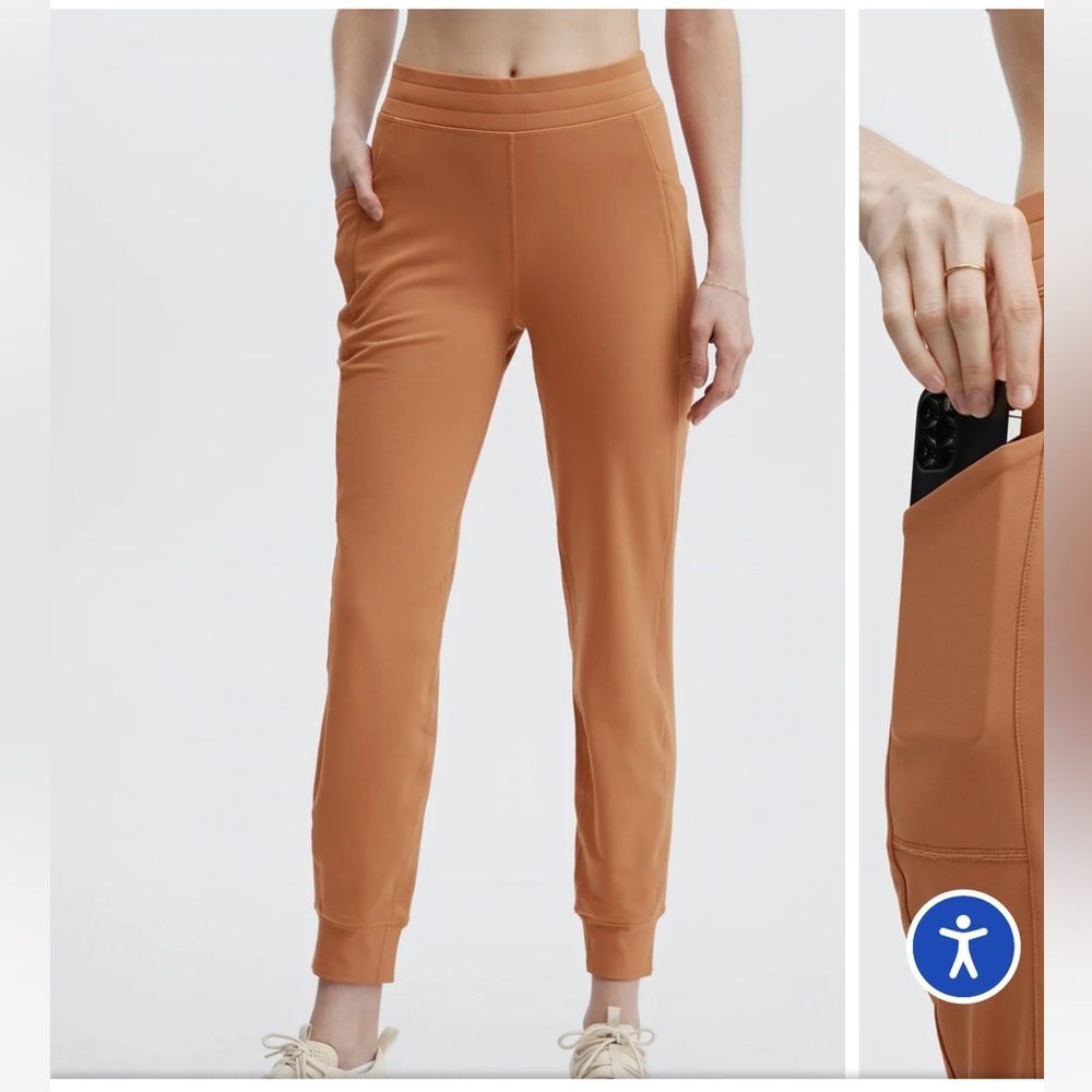 NWT! Fabletics On-The-Go Cold Weather Joggers - C… - image 2